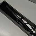 Lanvier 1 Inch Extra Long Hair Curling Iron with Ceramic Tourmaline Barrel, Professional Hair Curler up to 450F with Dual Voltage for Worldwild Use, Hair Waving Style Tool for Girls&WomenBlack