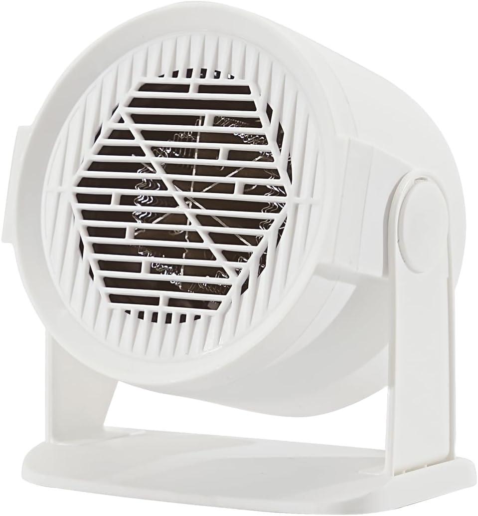 Mini Space Heater, 120 Adjustable Tilt, Fast Heating 400W/600W Energy Efficient for Indoor Use,Overheating Protection,Fast Heating,Small Desk Heater for Bathroom Home Office Bedroom