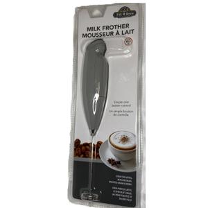 Milk Frother, Coffee Frother Handheld, Hand Mixer, Upgraded Motor Electric Whisk Durable Low Noise Mini Drink Mixer Portable Foam Maker For Cold Milk Bulletproof Coffee Latte, Gray