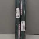 Abyssaly Green Floral Peel and Stick Wallpaper, Dark Green Embossed Textured Wallpaper for Bathroom, Self Adhesive Removable Friendly Cabinets Contact Paper 17.7in X 118in Pack of 2