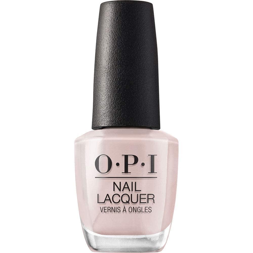 OPI Nail Lacquer Classic Nail Polish Colors | White, Gray & Black Shades | Crme, Shimmer, and Glitter Chip Resistant Nail-Polish | Fast Drying, Streak-free Formula | 0.5 Fl Oz (Do You Take Lei Away? | Opaque Soft Beige)