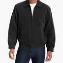 BIG MEN'S AUBURN LIGHT WEIGHT ZIP FRONT GOLF JACKET, Size: 3XT