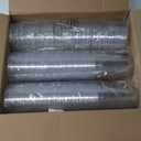 100 Pack - 16 oz Clear Plastic Cups with Lids and Straws, Sturdy & Food Safe Iced Coffee Cups with lids, Disposable Plastic Smoothie Cups for Cold Drinks