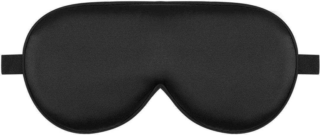 Alaska Bear Organic Silk Sleep Mask Cool Super Smooth Eye Cover Genuine Mulberry Silk Face Skin Care, Soft Filling, Lightweight for Home or Travel Use (Original Black, Flat) Alaska Bear Organic Silk Sleep Mask Cool Super Smooth Eye Cover Genuine Mulberry Silk Face Skin Care, Soft Filling, Lightweight for Home or Travel Use (Original Black, Flat)