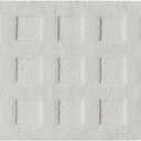 GRANNY SAYS Bathroom Rugs Non Slip Washable, Extra Soft & Water Absorbent Bath Mats for Bathroom, Plush Shaggy Bath Carpet, Grey Waffle Bath Mat Quick Dry for Tub & Shower, 16" x 24"