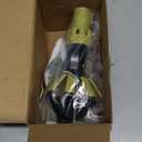 Dreyoo 2 Piece Set Light Bulb Changer, Floodlight and Suction Cup Light Bulb Changer Compatible with DocaPole and Other Standard Threaded Extension Pole, Pole Not Included(Yellow)