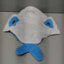 NACOCO Dog Shark Costume Cute Pet Clothes Halloween Holiday Coat Hoodie for Cats and Dogs (Blue, S)