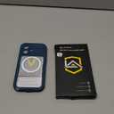 Lanhiem Magnetic for iPhone 16 Case, IP68 Waterproof Dustproof Case, [Compatible with Magsafe] [Built-in Screen Protector] Full Body Heavy Duty Rugged Phone Cover 6.1 inch, Blue/Clear