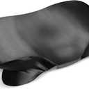 Satin Pillowcase for Zelimun Cervical Pillow, Ergonomic Case, Smooth & Soft Pillowcase, Black Pillow Cover with Zipper