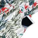 RAISEVERN Womens Rompers for Summer Casual Short Jumpsuits with Pockets 2026 Spaghetti Straps Cami Beach Vacation Clothes (XX-Large, Style 11 Leaves)