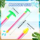 Libima 60 Pcs Crayon Water Gun Water Shooters Long Range Blasters Bulk Summer Toy Pool Toys for Summer Swimming Pool Outdoor Game Backyard Beach Party (19 Inch,Cool)