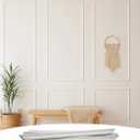 Accent Wall Molding Kit for Interior Wall Moulding Decor | Wainscoting Paneling Kit | Pre Made Wainscotting Kit | (NOT Peel & Stick) Use Instructions to Choose Quantity Needed (Grand, 1 Top 1 Bottom)