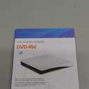 External CD DVD +/-RW Drive USB 3.0 USB C Portable CD/DVD Player Burner Reader Writer Optical CD ROM Disk Drive for Laptop Desktop PC Mac MacBook Pro/Air Windows Linux OS with Carrying Case