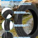 2.50-10 Inch Bike Tire, 14x2.50 (64-254) Tubeless Tire, Bike Replacement Tires, Suitable for Children's Bicycles, Electric Bike with Skid Tread | Wear-Resistant Tire|36PSI
