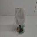 Fenmzee Bedside Table Lamp for Bedroom - 3 Way Dimmable Touch Lamp USB C Charging Ports and AC Outlet, Small Lamp Wood Base Round Flaxen Fabric Shade for Living Room, Desk, LED Bulb Included