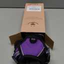 PUPTECK No Pull Dog Harness Medium Sized, Adjustable Reflective Dog Harness with Handle Easy Control, Comfortable Soft Padded Pet Vest Harness for Medium Dogs, Solid Purple M