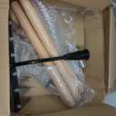 Iron Weeding Rake with Handle 2.0, 2025 Upgraded 8 Teeths Garden Weed Puller Tool Heavy Duty Gardening Tool for Lawn, Flower Beds & Soil Aeration