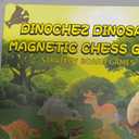 FABLOFT Magnetic Chess Game Set Fun Dinosaur Rock Games for Travel Stocking Stufferstoys & Hobbies | Games | Chess | Contemporary Chess