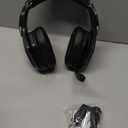 Ozeino Wireless Gaming Headset with Flip Microphone, RGB Lighting Gaming Headphones for PS5, PS4, PC  2.4GHz USB & Type C Transmitter