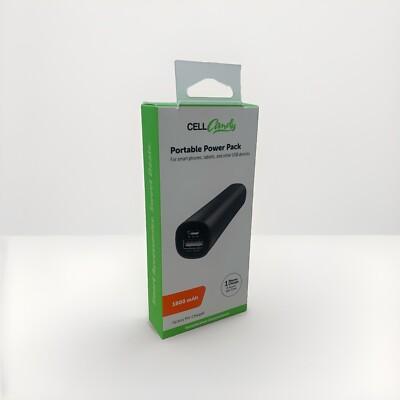 CELLCandy 1800 mAh Portable Power Pack - Black