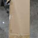 Amazon Basics Industrial Metal Bed Frame with Headboard and Wood Slats, 14 Inches High, Queen, Black