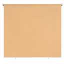 CICADA SPEECH Outdoor Roller Shade Roll Up Shade Cloth Patio Blinds for Deck Porch Balcony Backyard (8' W X 6' L), Wheat