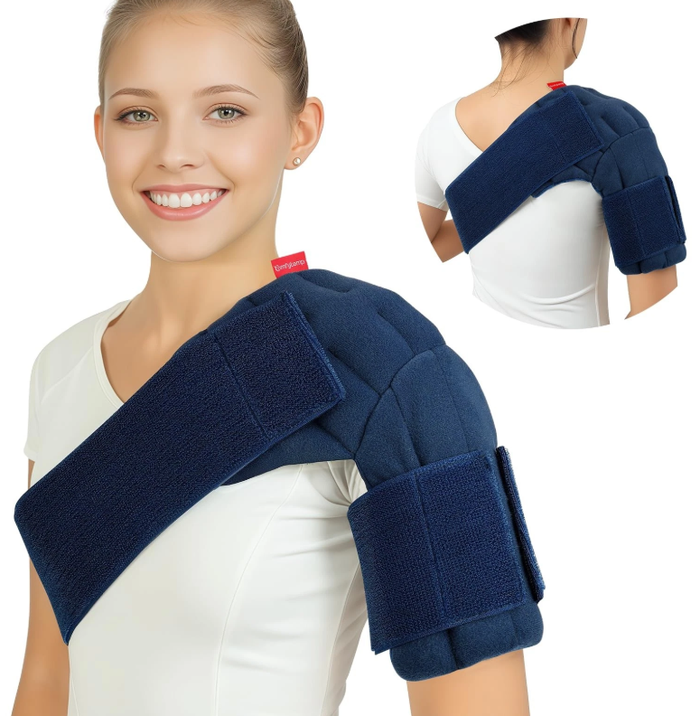 Microwavable Shoulder Heating Pad for Pain Relief by Comfytemp 