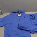 Shorts Sweat Set for Women Cotton Half Zip Short Sleeve Top and Drawstring Shorts - Soft Comfy 2 Piece Lounge Set, S 