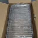 2 Pack Trash Bag Holder Dispenser, Extra Large Garbage Bags Holder, Stackable Trash Bag Holder with Bamboo Top for Laundry Room & Under Sink