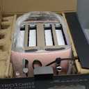 Mueller Retro Toaster 4 Slice with Extra Wide Slots Bagel, Defrost, and Cancel Function, 6 Browning Levels, Dual Independent Controls, Removable Crumb Tray and High Lift Levers, Pink