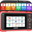 OBD2 Scanner LAUNCH CRP123I V2.0 Elite, 2025 New, Check Engine/ABS/SRS/Transmission Diagnostic Tool, 7 Services (Oil/EPB/DPF/SAS/BMS/Throttle/BAS), Lifetime Update, FCA SGW, Battery Test, Auto VIN (black)