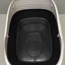 Arm & Hammer Rimmed Cat Litter Box with High Sides and Microban, Made in USA