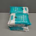 4 x Amazon Basics Adult Wet Wipes Flushable Fragrance Free, 126 Count (3 Packs of 42) Packaging May Vary