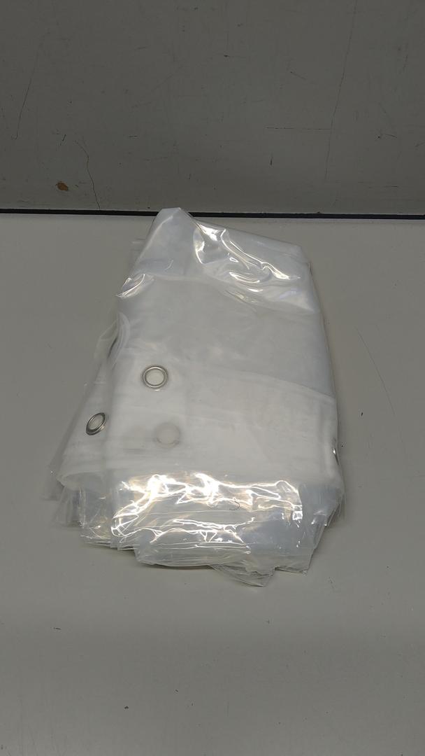 Clear Shower Curtain 71 x 71 inch