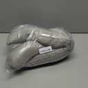 Home District French Door Draft Stopper - Weighted Under Door Draft Blocker, Apartment Noise Blocker, Window Draft Dodger, Winter Door Insulation Strip - 60 Inches Long - Gray