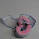 Sponge Core Dog Cone, Inflatable Dog Cone Collar Alternative, Dogs Donut Collar After Surgery, Soft Cone for Large Medium Small Dogs to Stop Licking, No Inflation Required, Clear View(Size 4, Pink) (Size 4(Neck: 12.5"- 15.0"))