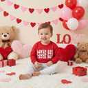 CIYCUIT Toddler Baby Boy Clothes Long Sleeve Sweatshirt Pants Set Fall Winter Outfits (0-6 Months, V2 Lover Boy)