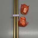 Curtain Rods No Drilling 16 to 30 Inch, HOTOZON 5/8 Inches No Drill Curtain Rods for Windows 8 to 26 Inches(0.7-2.1 ft), Renter Friendly Adjustable Small Drapery Rod for Lightweight Curtains, Gold