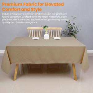 Majestic Giftware PVC Faux Leather Rectangle Tablecloths | (TCE24 ...