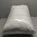 Mattress Topper Full Size Breathable Filled Soft Fluffy Supportive for Back Pain Relief, Bed Mattress Pad Pillow Topper with Extra Thick Padded Protector for 8"-21" Deep Pocket (White)