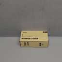 Recessed Power Strip with 20W USB C Port, Fast Charging USB A Port Conference Recessed Outlet, Space-Saver for Furniture Side Table, End Table, Desk Outlet with 6ft Cord, 45 Thin Flat Plug, Black