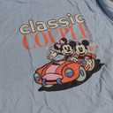 Amazon Essentials Mickey and Minnie Valentine's Day Classic Couple T-Shirt, Large