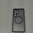 TOCOL Magnetic for Samsung Galaxy S25 Ultra Case, Upgraded Full Camera Protection, Compatible with Magsafe, Drop Protection Back Cover for Samsung Galaxy S25 Ultra 6.9-Inch (Midnight Purple)