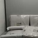 COLAMY Upholstered Dining Chairs Set of 2, Parsons Style Linen Beige Accent Chairs with High Back, for Round Kitchen Table or Small Dining Room  Comfortable & Stylish