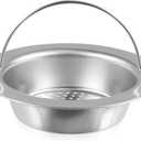 Drains Strainers 4 Pack Upgrade Kitchen Sink Strainer with Handle, Premium Stainless Steel Sink Garbage Disposal Stopper Mesh Basket, Stainless Steel Kitchen Sink Basket Strainer 4.33"