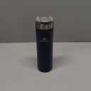 Stanley AeroLight Transit Bottle 20 oz | Locking Drink Through Lid | Leak Resistant Water Bottle or Coffee Travel Mug | Lightweight Insulated Stainless Steel | BPA-Free | Navy