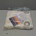 BGment Mustard Yellow Vintage Floral Linen Curtains for Farmhouse - Boho Curtains 63 Inch Long Light Filtering Window Drapes for Country Rustic Bedroom, Each 52 Inch Wide, 2 Panels Set