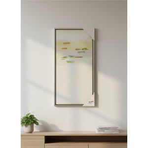 Canvas Print Wall, Abstract Shapes Illustration Modern Art Decorative Nordic Chic Relax/Zen for Living Room, Bedroom, Office - 19" x 36"