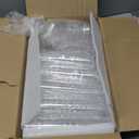 120 Pack 3Oz Mini Dessert Cups with Dome Lids Spoons, Plastic Shooter Parfait Cups for Parties, BPA Free Clear Appetizer Cheesecake Yogurt Cups for Ice Cream, Pudding, Tasting Party