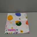 3 Pcs Easter Tablecloth-Happy Easter Bunny Table Cover, Disposable Plastic Rectangle Flower Colorful Eggs Table Cloth for Spring Day Tables Decorations and Party Supplies Favors, 54 x 108 Inch